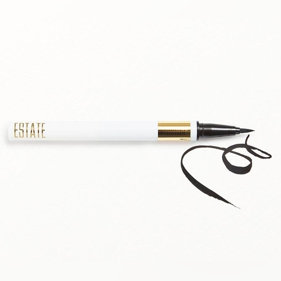 NEW Estate Cosmetics Precision Liquid Liner Black Felt Tip Eyeliner - Picture 1 of 4